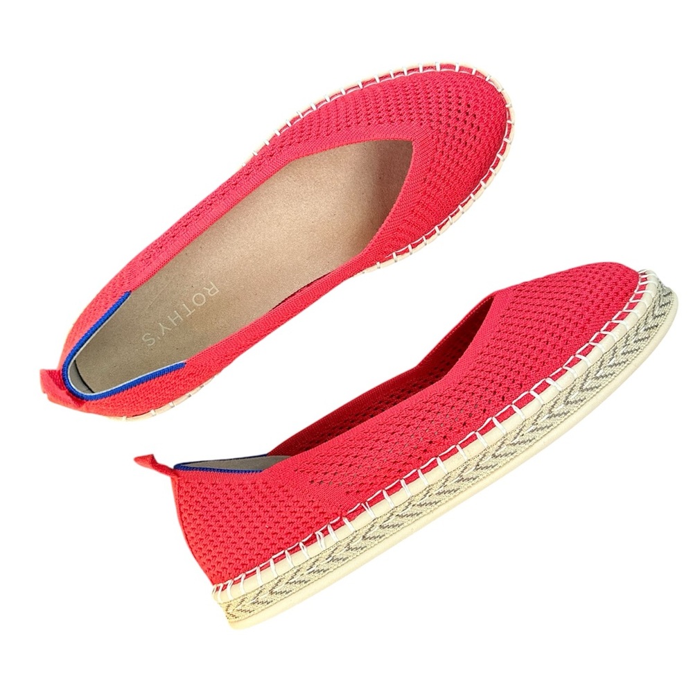 Rothy red hot flats NWOT size 11
